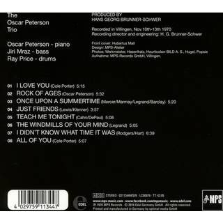 Oscar Peterson Trio - Oscar Peterson Trio - Walking The Line