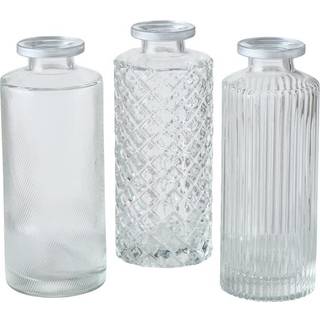 Små vaser Adore i glas, sæt á 3