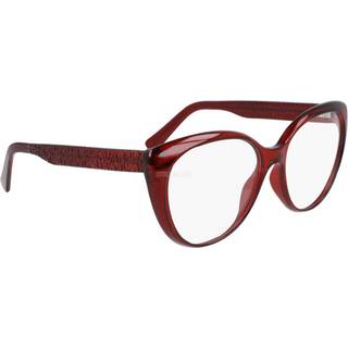 LONGCHAMP Kvinde LO2682 602 Optiske stel Acetat Rød Cat Eye