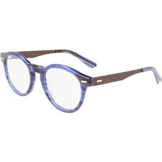 Calvin Klein Mand CK21518 438 Optiske stel Acetat Blå Rund