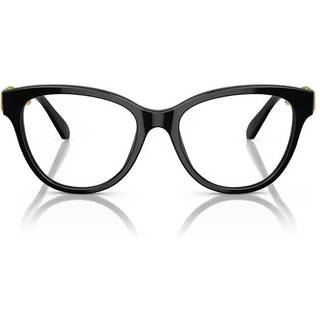 Swarovski Kvinde SK2004 1001 Optiske stel Acetat Sort Transparent Rund Normal