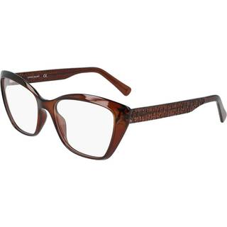 Longchamp LO2681 200 55 Briller Kvinder Brun - Shiny Transparent Brown - 55mm