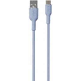 USB-A til USB-C Kabel - PURO Soft 1.5m - Blå