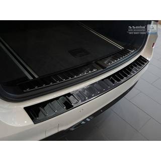 Læssekantbeskytter - BMW X3 Faceliftet udgave (F25) 2014-2017 Rustfrit Stål - Sort Blank Stål