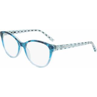 Bebe BB5195 424 53 Briller Kvinder Blue - Faded Sky Blue Marble On Clear - 53mm