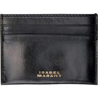 Tarjetero Chiba - Mujer - Black And Gold - Isabel Marant