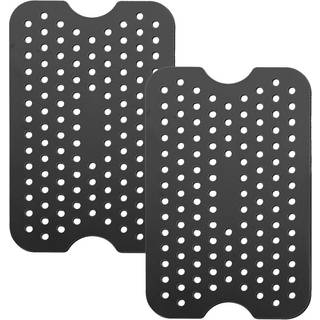 Silikonemåtte Til Airfryer 2 stk - 20 x 13 cm.