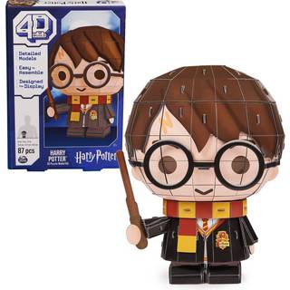 4D Build Harry Potter karakter 3D Puzzle Model Kit 87 PCS Harry Potter Gifts Desk Decor Building Leget?j 3D Puslespil til voksne & teenagere 12+