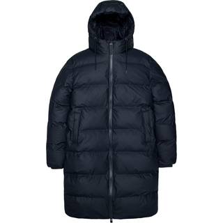 Rains Unisex Alta Long Puffer Jacket Navy, XS