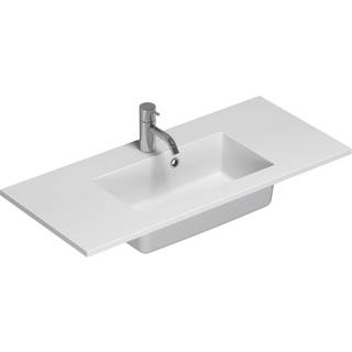 Dansani Mini Minore solid surface vask 80 cm med hanehul