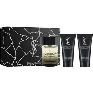 Yves Saint Laurent La Nuit de L'Homme Gavesæt 100ml EDT + 2 x 50ml Shower Gel
