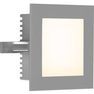 EVN P2180 LED-vægindbygningslampe, 3.000 K, sølv