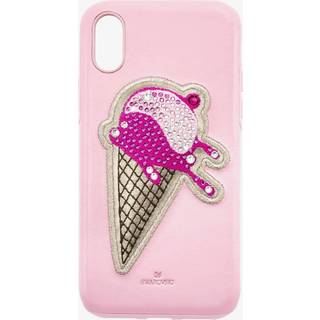 Swarovski No Regrets Ice Cream iPhone XS Max Case - Pink