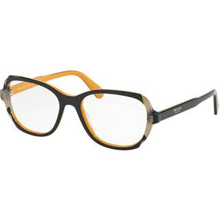 Prada Kvinde PR 03VV 30Z1O1 Optiske stel Plast Sort Sommerfugl