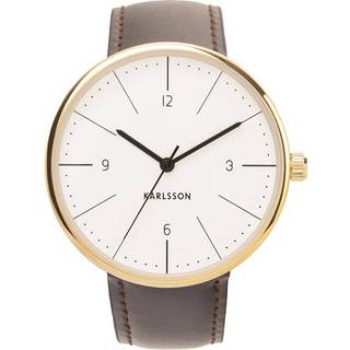 Karlsson Normann armbåndsur Ø4cm hvid