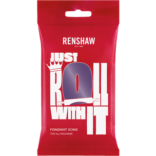 Renshaw Fondant, Deep Purple - 250g - BEDST FØR 05/25^