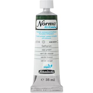 Schmincke Norma Blue vandopløselig oljemaling 35 ml Sap green 21514