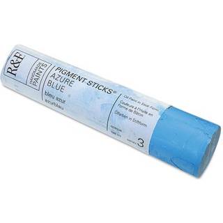 R&F Håndlavede maling - Professionel oliepigment Stick Azure Blue 188 ml