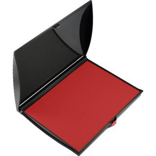 Supply360 AS-SHI0940195 SHINY STOR STAMP PASH FOLD PLAST DÆK S4 5 """" X 7 """" Rød blæk