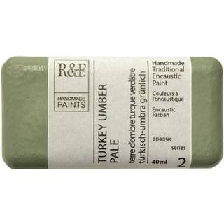 R & F -kunstner Encaustic Paint Turkey Umber Pale 40 ml