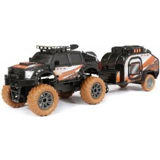 New Bright, Expedition Odyssey, fjernstyret bil m/ anhænger, 1:12 [Levering: 1-2 dage]