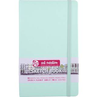 Hardcover Sketchbook - Fresh Mint 13 x 21 cm