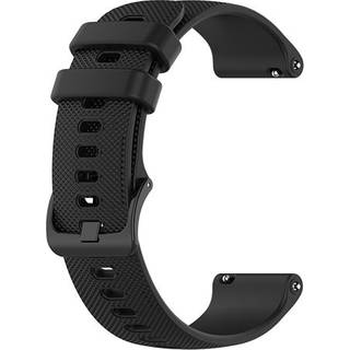 Silikonerem 22 mm til Garmin Vivoactive 4 - Sort