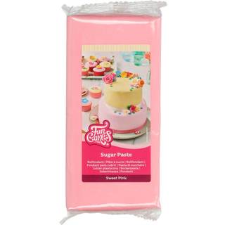 Fondant Lyserød 1kg - FunCakes