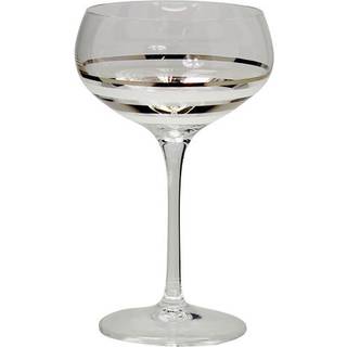 Versailles Champagne coupe sølv, 2-pak - Nybro