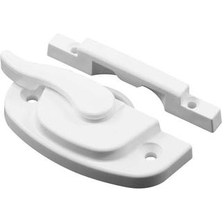 Prime-line F 2669 SASH LOCK 2-1/16 in. Hulcentre passer til enkelt og dobbelt hængende vinylvinduer vinylkonstruktion White (enkelt pakke)
