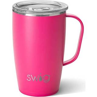Swig Life 18oz rejse krus isoleret tumbler med h?ndtag og l?g rejsekaffe krus kop holder venlige rejse krus rustfrit st?l 18 oz tumbler genanvend