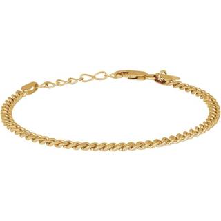 Nordahl Jewellery - PANZER52 armbånd i forgyldt sølv 3mm