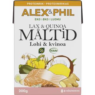 Alex&Phil 2 x Øko Babymad Laks &amp; Quinoa