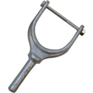 Åretold / åreklyds, galvaniseret stål, 70 mm (2 3/4"), med bolt, 1 styk