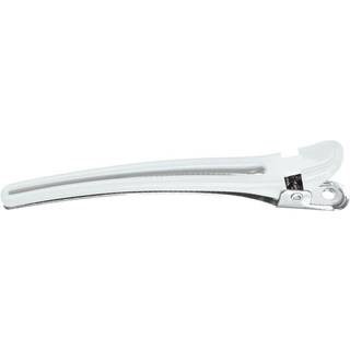 Comair Clips Plastic Aaluminium White - 10 Pcs