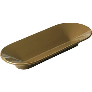Muuto Mere skål 51,5x21,5 cm Brown Green