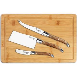 Ostesæt 3 knive m/bræt