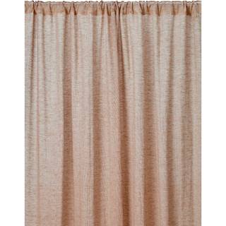 Linum Intermezzo Gardin Plissébånd 140x290 Cm - Gardinlængder Hør Camel Brown - 16INT34911B78