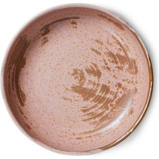 HKliving Home Chef dyb tallerken large Ø21,5 cm Rustic pink