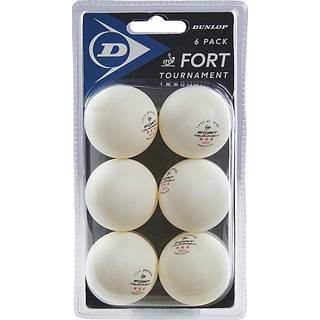 Dunlop 40+Fort Tournament 6-pak Bordtennisbolde
