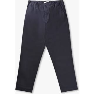 Norse Projects Ezra Relaxed Organic Stretch Twill Trouser Dark Navy - M