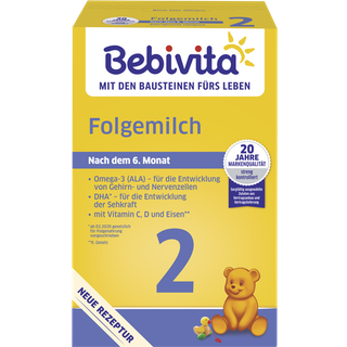 Bebivita Juniormælk 2 efter 6. måned 131.90 DKK/1 kg