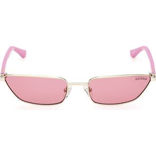 Guess Kvinde GU8285 32S Solbriller Metal Guld Rød Cat Eye Normal