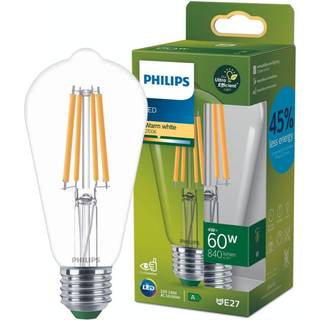 Philips - LED CLA 60W ST64 E27 2700K CL UE SRT4