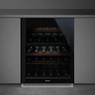 SMEG CVI638RN3 Køle/Fryseskabe Sort