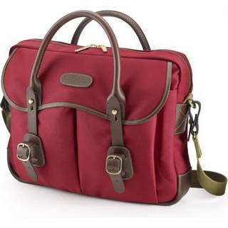 Billingham Thomas briefcase / laptop bag Burgundy/Chocolate