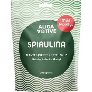 Aliga Aqtive Spirulina pulver - 200 g