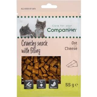 Companion Cat Crunchy Snack m. Ost - 55 g.