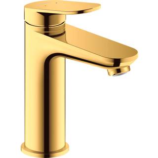 Duravit Wave Medium håndvaskarmatur uden bundventil, guld