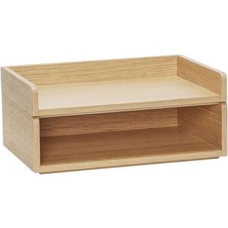 Hübsch - Afour Bakke 2pcs. Natural